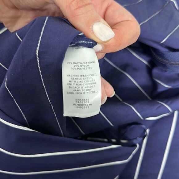 Chelsea28 Striped Surplus Jumpsuit - Picture 8 of 8